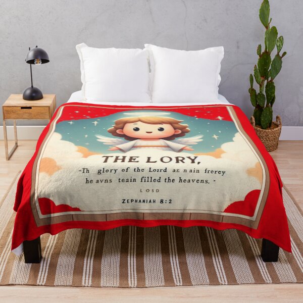 Item preview, Zephaniah 8:2 Bible Verse Label – The Glory of the Lord Has Filled the Heavens , designed and sold by PaintMeWorld.