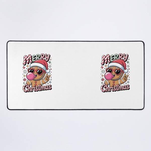 Item preview, MERRY Christmas Pop Art – Cute Gingerbread Holiday Vibes Classic T-Shirt designed and sold by inkfluenceart.