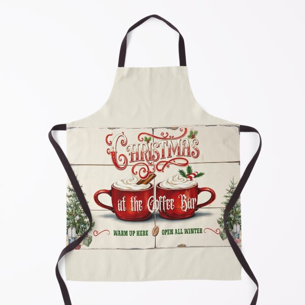 Item preview, Christmas at the Coffee bar designed and sold by GiftsAndDecor.