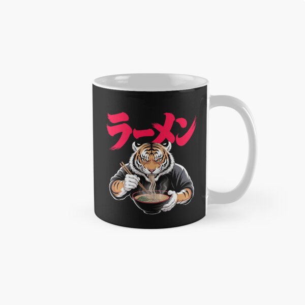Item preview, Asian tiger eating spaghetti designed and sold by 123ks.