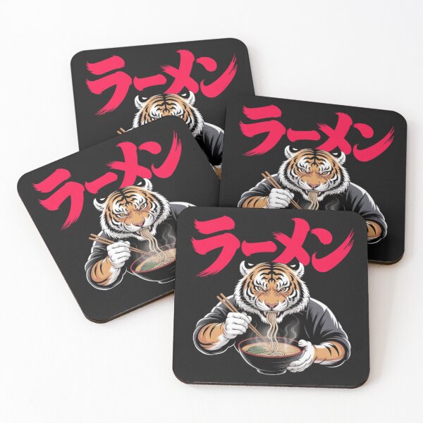 Item preview, Asian tiger eating spaghetti designed and sold by 123ks.