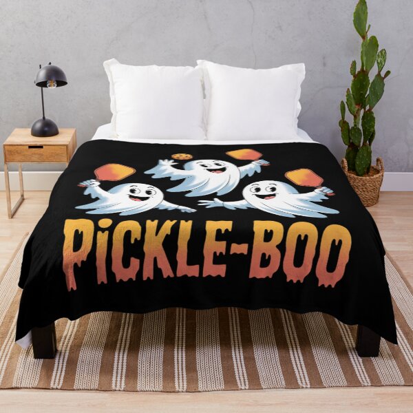 Item preview, Halloween Pickleball Ghosts Pickle Boo designed and sold by ValerieRodrigue.