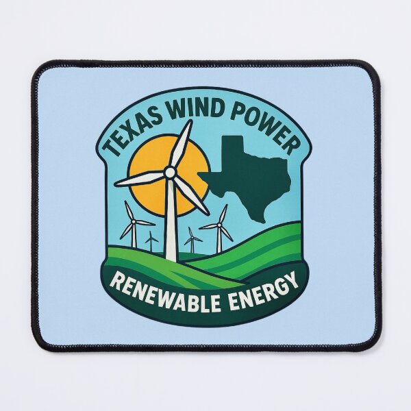 Item preview, Texas Wind Power — Renewable Energy designed and sold by Myra365Art.