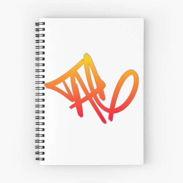 Item preview, Fire Gradient Graffiti Tag designed and sold by Smurfie One1.