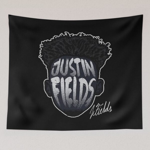 Item preview, justin fields player silhouette T-Shirt designed and sold by MaudWebe.