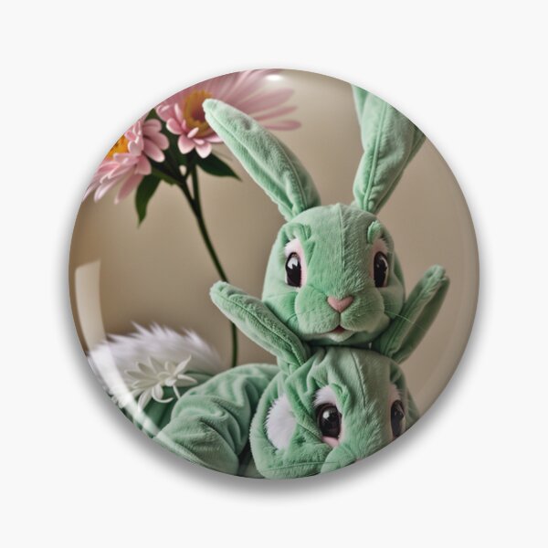 Item preview, Two green bunnies cuddling designed and sold by Arthox-Pictures.