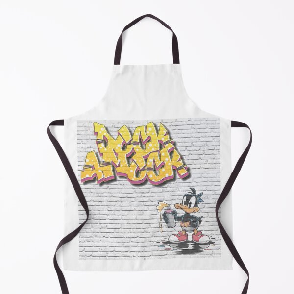 Item preview, Duck with a spray can designed and sold by halibutgoatramb.