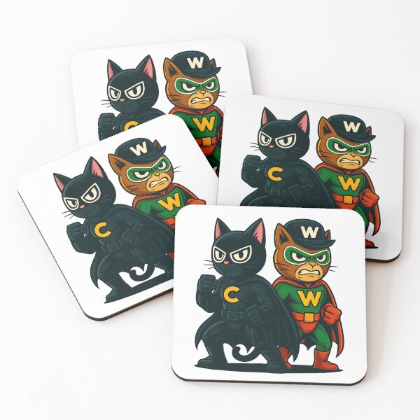 Item preview, Catman and Watson, Crime Fighting Duo designed and sold by mrrichard515.
