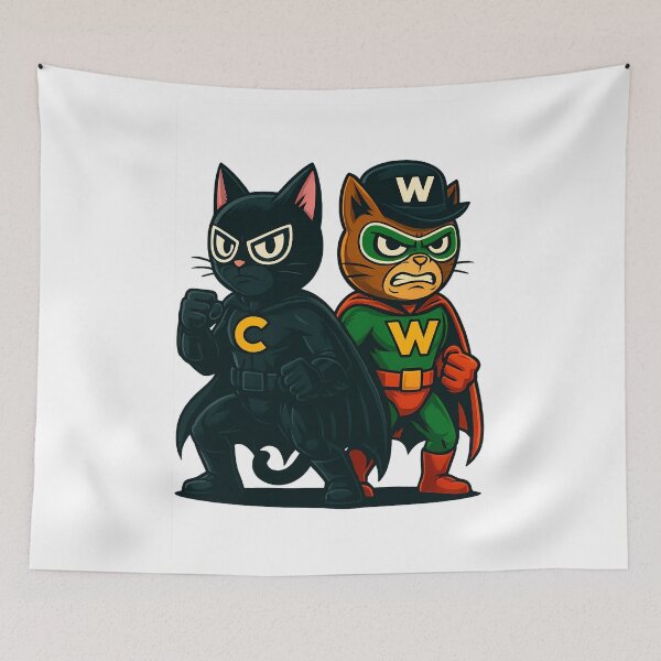 Item preview, Catman and Watson, Crime Fighting Duo designed and sold by mrrichard515.