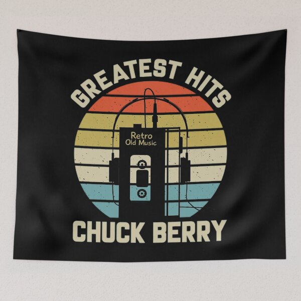 Item preview, Greatest Hits Chuck Retro Walkman Berry Vintage Art  designed and sold by JakeForemans.