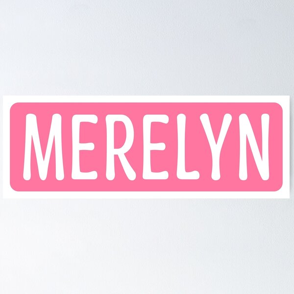 Item preview, Merelyn Name designed and sold by Jeallan Designs.