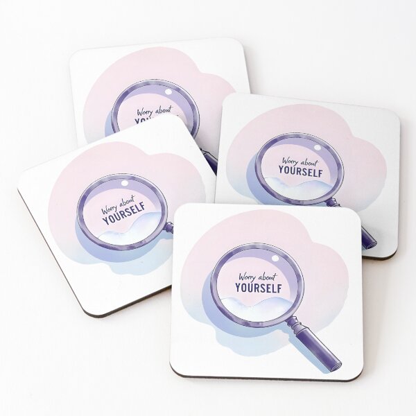 Item preview, Worry About Yourself, Sassy Self-Confidence Quote Sticker designed and sold by Moodune.