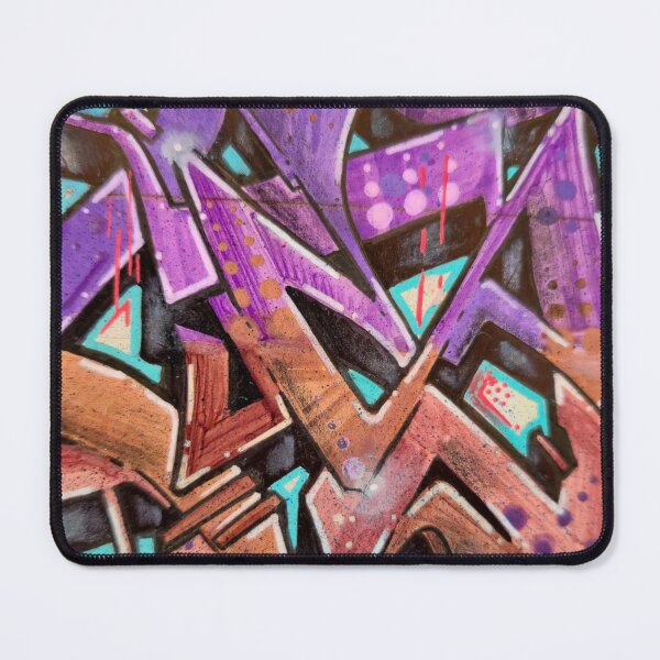 Item preview, Gritty Purple and Brown Graffiti wall designed and sold by Smurfie One1.
