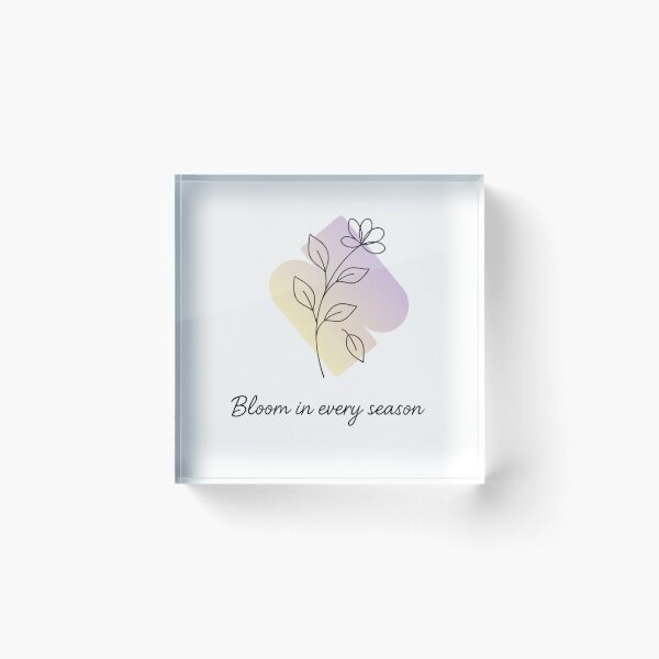 Item preview, Bloom in Every Season – Minimalist One Line Art Floral Design designed and sold by CanvasFox.