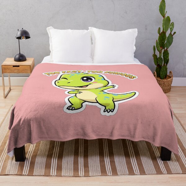 Item preview, Funny Cute Dinosaur Too Fast Too Furious Movie Parody Design designed and sold by bvdesignart.
