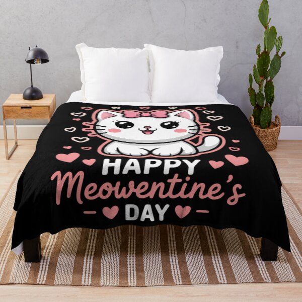 Item preview, Cute Cat Happy Meowentines Day designed and sold by ValerieRodrigue.