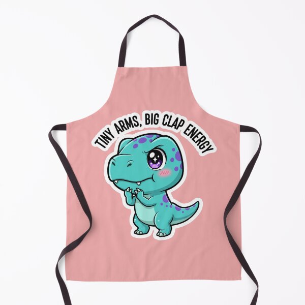 Item preview, Funny Cute Dinosaur Tiny Arms Big Clap Energy Sarcastic Motivation Meme designed and sold by bvdesignart.