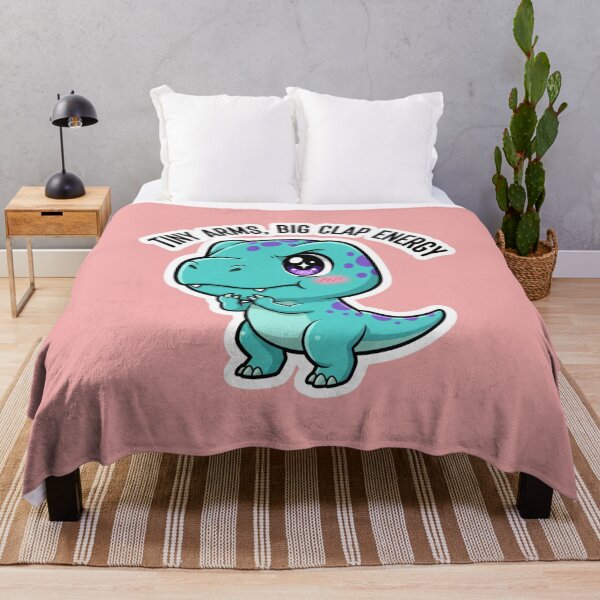 Item preview, Funny Cute Dinosaur Tiny Arms Big Clap Energy Sarcastic Motivation Meme designed and sold by bvdesignart.