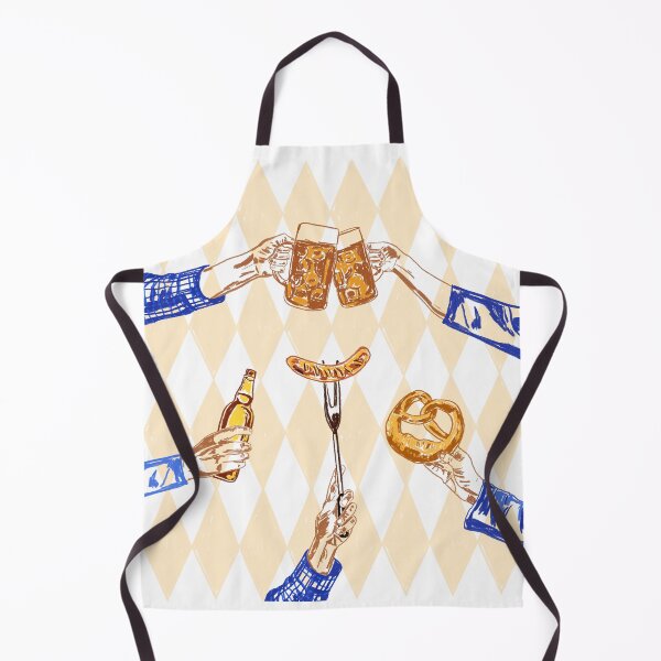 Item preview, Oktoberfest Cheers Vintage Illustration designed and sold by MaiZephyr.