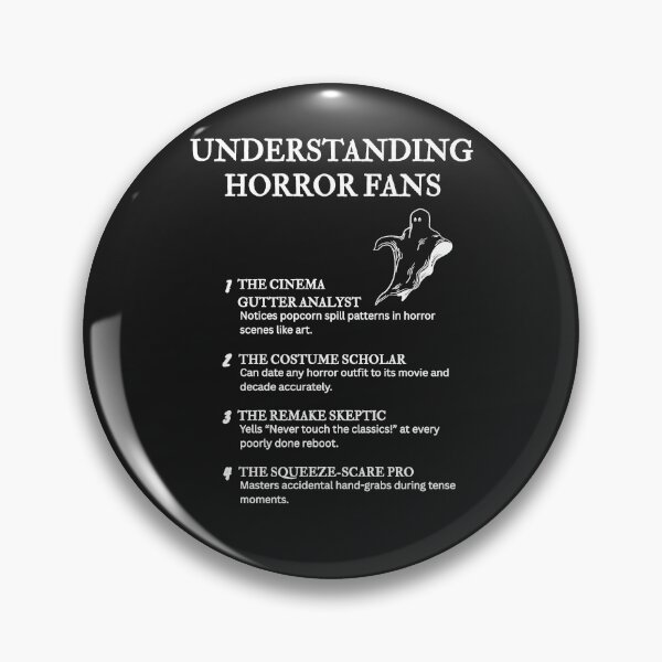 Item preview, Understanding Horror Fans – The Midnight Movie Edition – Black designed and sold by PsyFlow35.