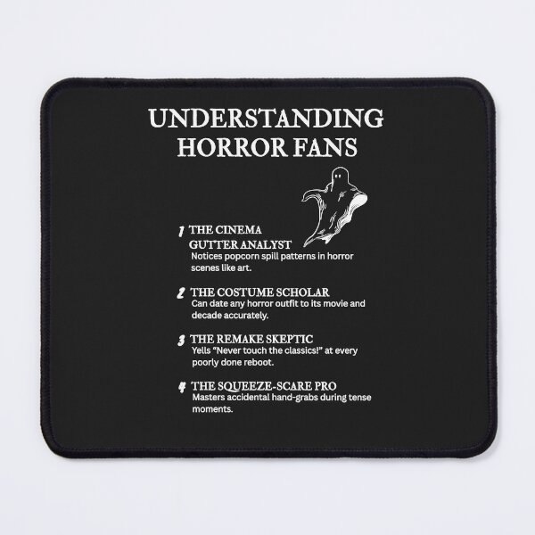 Item preview, Understanding Horror Fans – The Midnight Movie Edition – Black designed and sold by PsyFlow35.