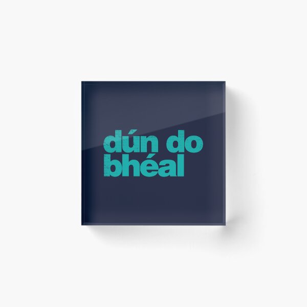 Item preview, Dún do Bhéal - Shut Your Mouth as Gaeilge - Irish - Green designed and sold by unrealindeed.