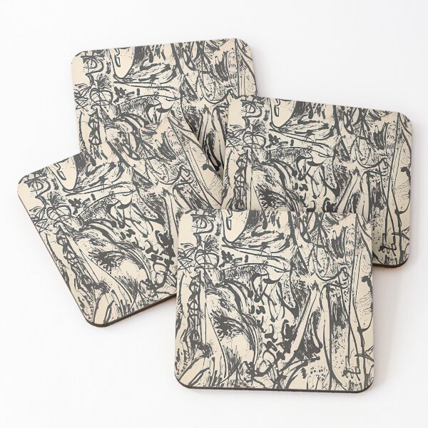 Item preview, In Echo Number 25 By Jackson Pollock designed and sold by Paintetywordy.