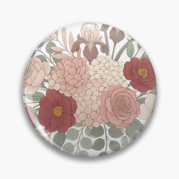 Item preview, Hermoso ramo de flores - Arreglo floral rosa y rojo - Descarga digital para manualidades y diseño designed and sold by Barek532.