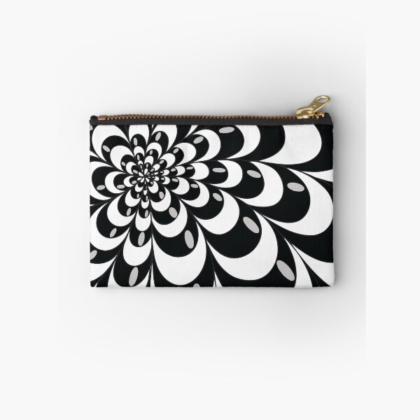 Item preview, Spiral Doodle. Black and White Optical Illusion designed and sold by SmilingAnny.