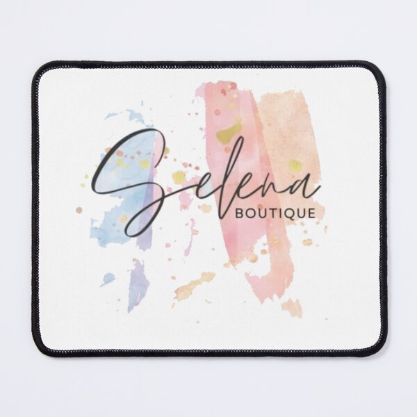 Item preview, Selena Boutique Logo - Pastel Watercolor Abstract Brush Strokes designed and sold by GenZFashion000.