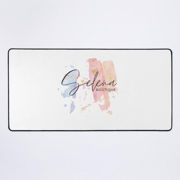 Item preview, Selena Boutique Logo - Pastel Watercolor Abstract Brush Strokes designed and sold by GenZFashion000.