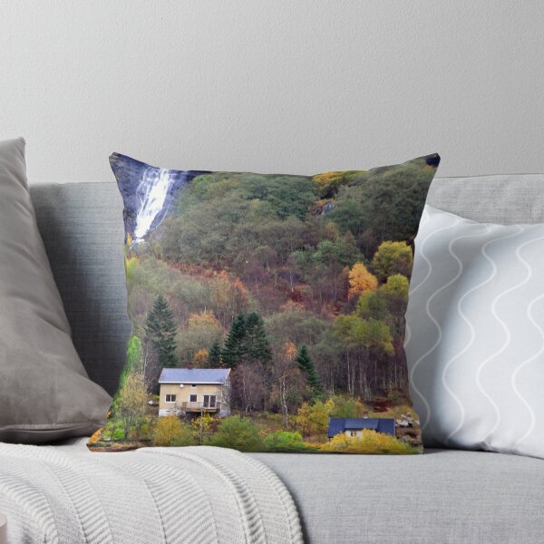 Item preview, Waterfall Flamsdalen Valley Flam Norway Scandinavia designed and sold by AndyEvansPhotos.