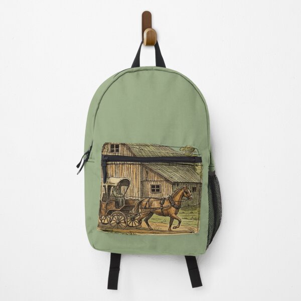 Item preview, Lancaster – Amish Country Horse & Barn Emblem designed and sold by Studio Bootleg.