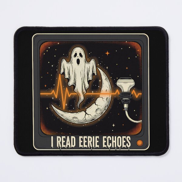 Item preview, I Read Eerie Echoes – Spooky Halloween Sonographer Design (2) designed and sold by InkoraLab.