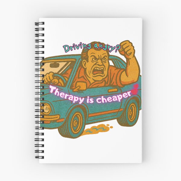 Item preview, Angry Driver? Get Therapy Instead designed and sold by Cynic Club.