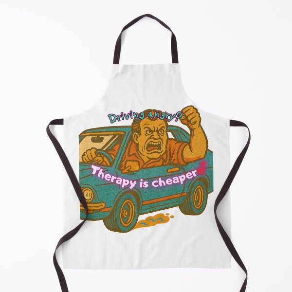 Item preview, Angry Driver? Get Therapy Instead designed and sold by Cynic Club.