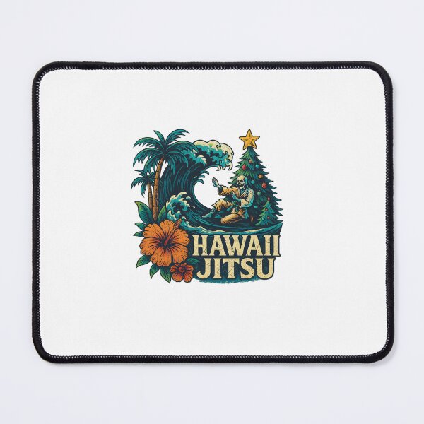Item preview, Hawaii Jitsu Christmas – Tropical Martial Arts Holiday Design Classic T-Shirt designed and sold by inkfluenceart.