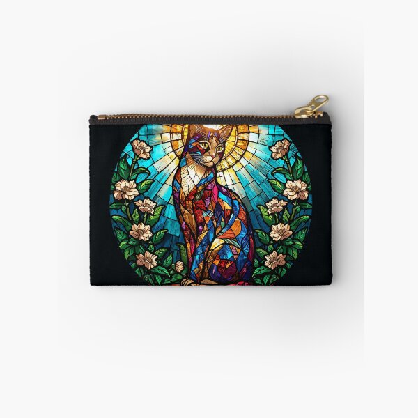 Item preview, Celestial Cat in Stained Glass designed and sold by KiraChie.