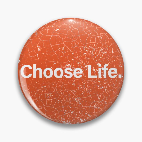 Item preview, Choose Life. Trainspotting - Square - White designed and sold by unrealindeed.