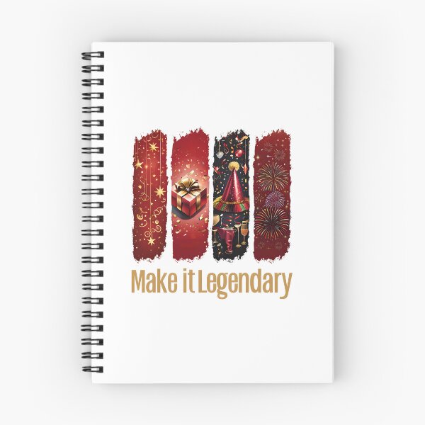 Item preview, Make It Legendary – New Year 2026 Minimalist Quote designed and sold by GoxyVision.