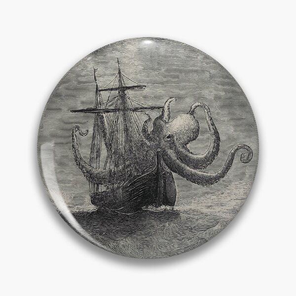 Item preview, Kraken Attacking Ship designed and sold by GreateShops.