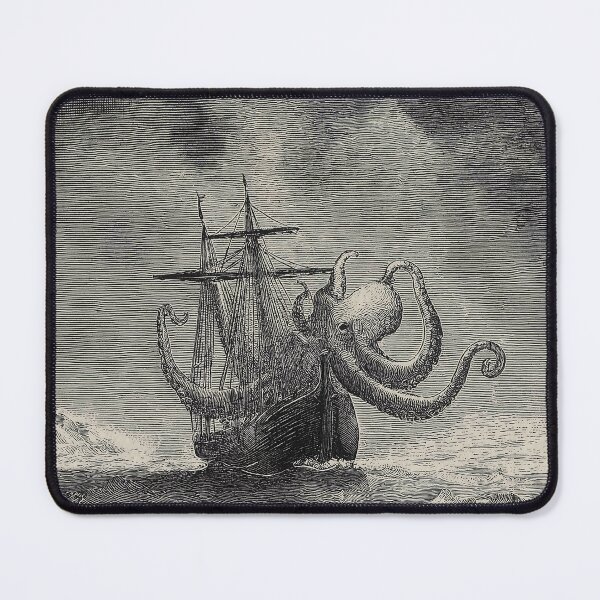 Item preview, Kraken Attacking Ship designed and sold by GreateShops.