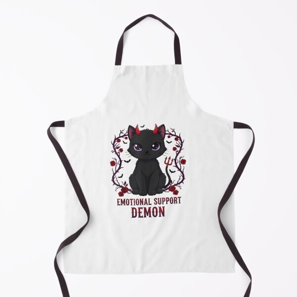 Item preview, Emotional Support Demon Cat Dark Cute Gothic designed and sold by GizmoDesign.