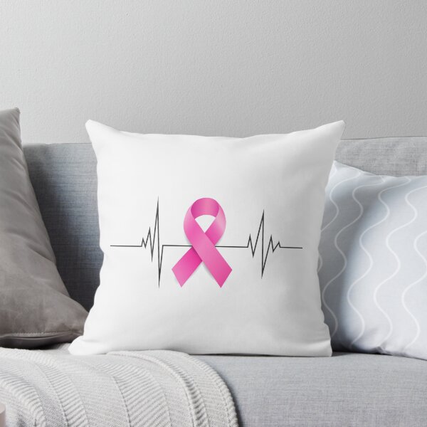 Item preview, Pink Ribbon Heartbeat – Breast Cancer Awareness Pink Ribbon designed and sold by faridman.