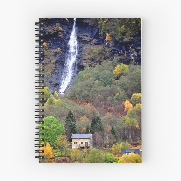 Item preview, Waterfall Flamsdalen Valley Flam Norway Scandinavia designed and sold by AndyEvansPhotos.