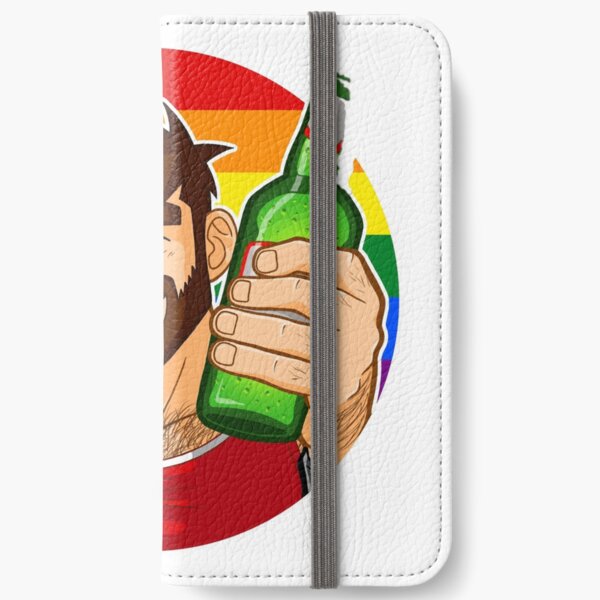 ADAM LIKES BEER - GAY PRIDE EDITION iPhone Wallet