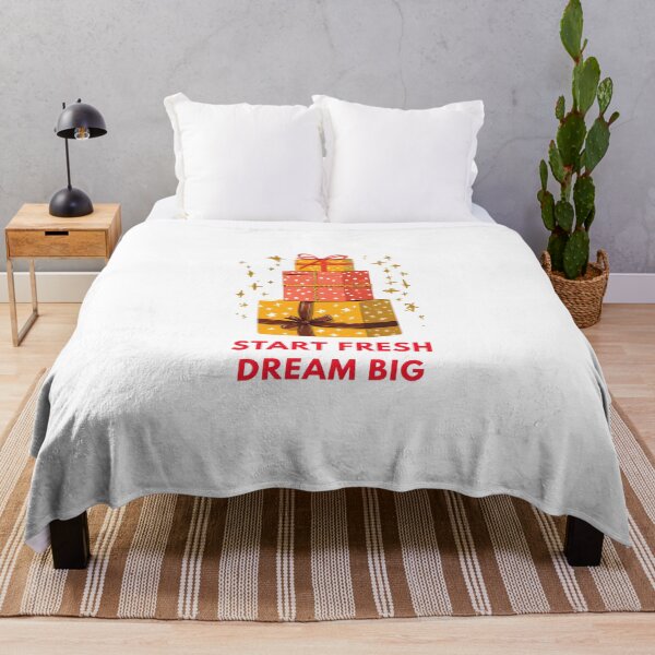 Item preview, Start Fresh. Dream Big. – Minimalist New Year Quote designed and sold by GoxyVision.