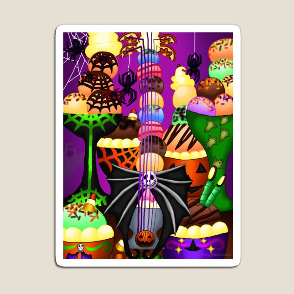 Aperçu de l'œuvre Guitare Fusion Keyblade # 199 - Pumpkinhead & Sweetstack créée et vendue par FieryWindWaker.