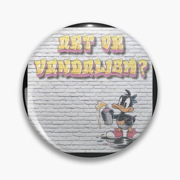 Item preview, Graffiti Duck: art or vandalism? designed and sold by halibutgoatramb.