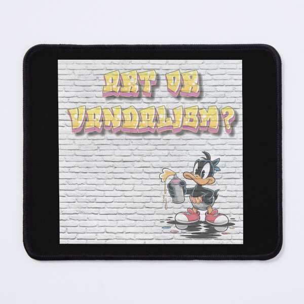 Item preview, Graffiti Duck: art or vandalism? designed and sold by halibutgoatramb.
